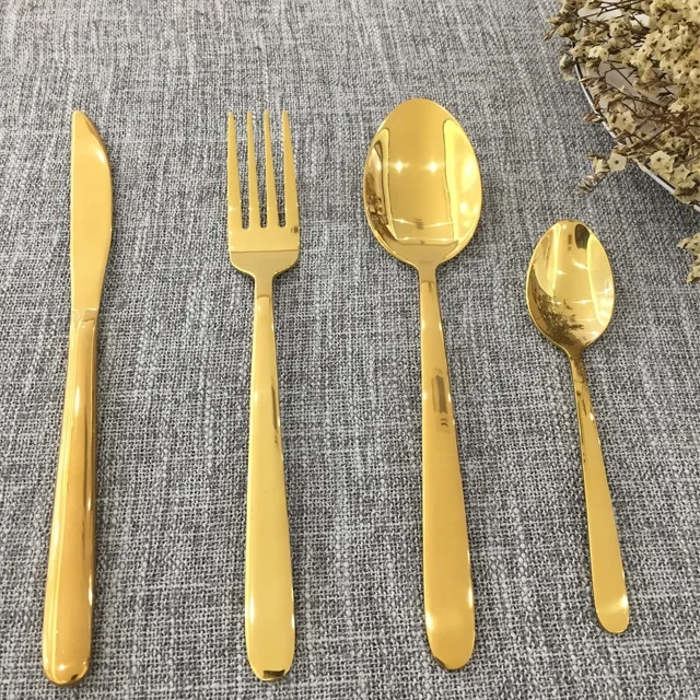Wholesale wedding Hotel Restaurant Bulk Flatware Spoon And Fork Catering Stainless Steel Cheap Silver Set Of Cutlery