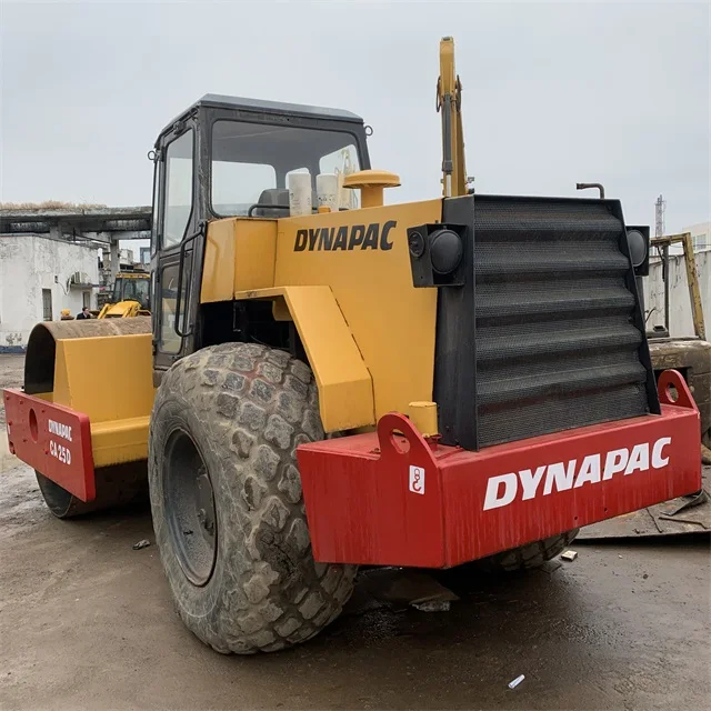 Практически Новый швеционный оригинальный дорожный каток CA25D 12 тонн 14 Dynapac/более дешевая цена использованные ролики Dynapac ca251d ca25 ca30