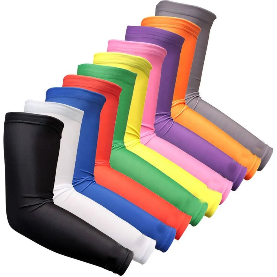 Custom Wholesale Arm Covers Basketball Football Ciclismo Arm Warmers Sports For Men Women Cycling Arm Sleeves Uv Protection