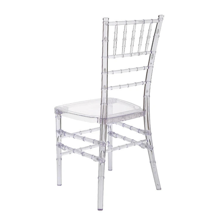 Wholesale Clear Crystal Transparent Tiffany Acrylic Chiavari Chairs For Wedding Room
