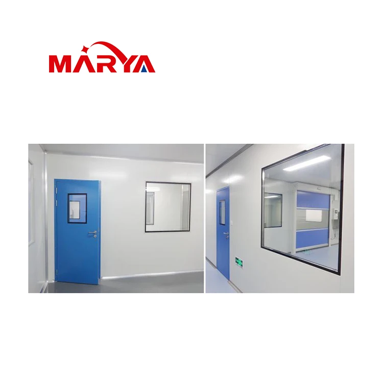 Shanghai Marya China Supplier CE Standard Pharma Modular Double-sealed Stainless Steel Door for Cleanroom System