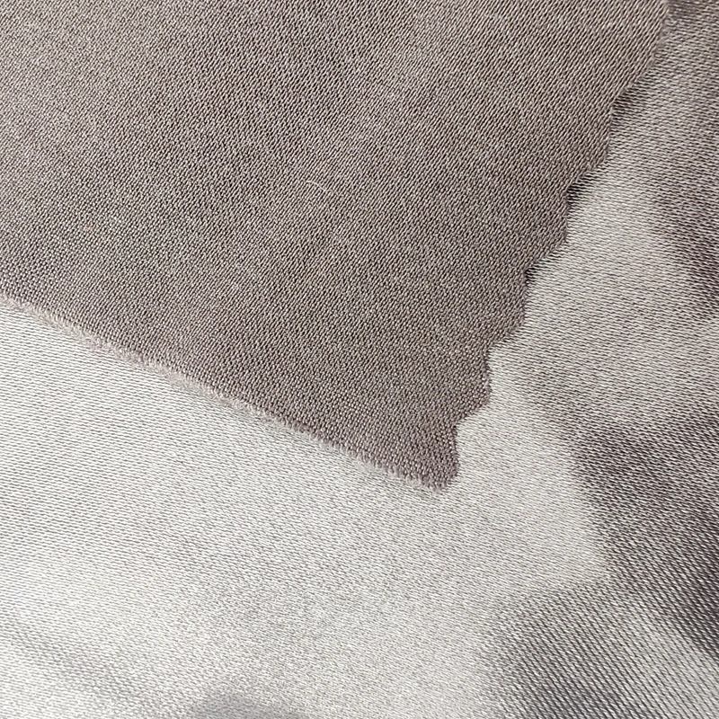 
Spot Manufacturers direct sales 50D * 75DBright Li photoelastic color Ding nightwear performance clothes suspenders twist fabric 