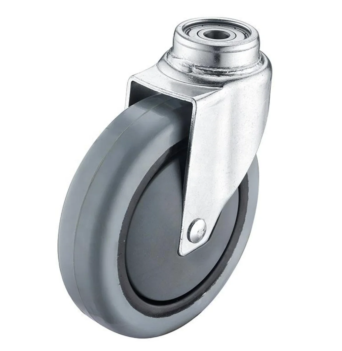 SS air cargo castor airport trolley wheels 125/180mm options