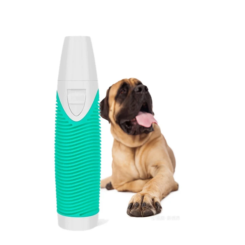 2021 wholesale Automatic Electric Nail Scissors Battery Style Cat Dog Claw Manicure Grinder Kit Manicure Pet Grooming Supplies