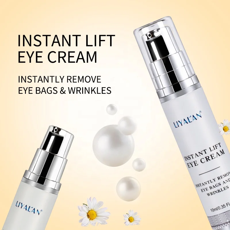 Private Label Vegan Anti Wrinkle Instant Under Dark Circle Eye Bag Removal Eye Cream