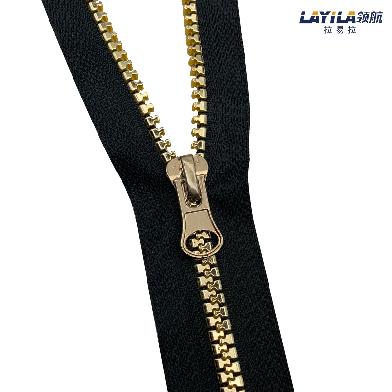 
Special Skill Design High Quality Polished Resin Teeth Imitate Metal Zipper 
