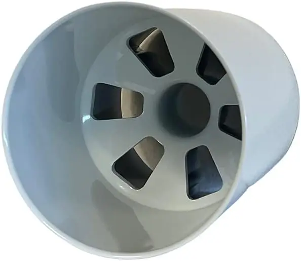 6-дюймовая зеленая чашка для гольфа с отверстиями из слоновой кости, алюминиевая зеленая чашка для гольфа