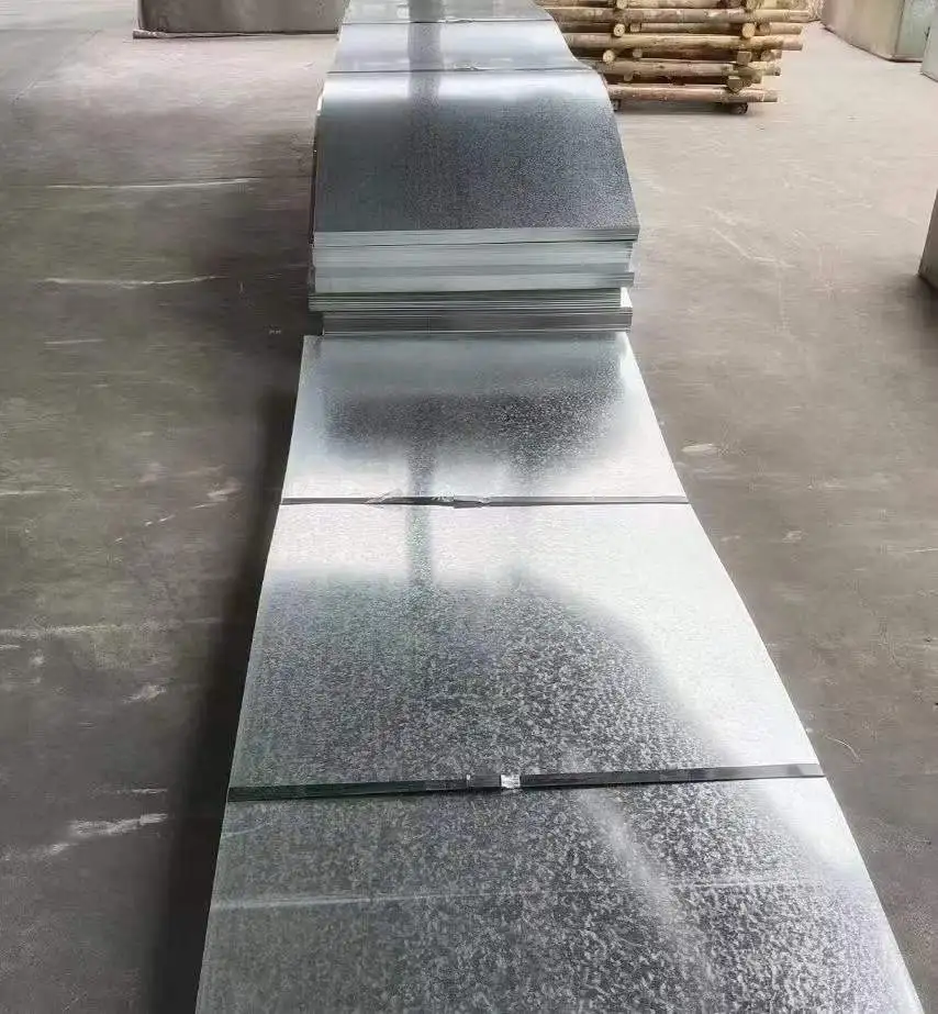 High-quality Hot-selling DX51D+Z S350GD+Z Hot-rolled corrugated Galvanized Steel Sheet