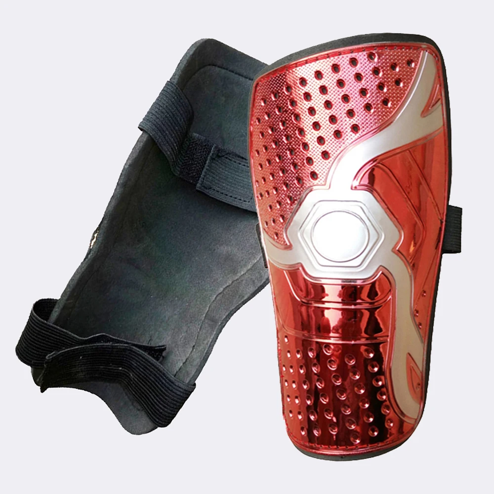 latest blank PP cover foam inside sublimated colorful leg knee pads carbon football shin guard sublimation