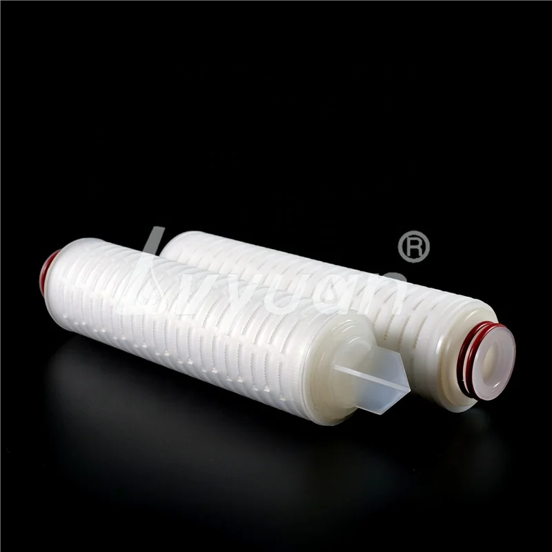 Milli-pore Filter 0.22 Micron PP PTFE Membrane Cartridge air Filters with DOE/222/226/215 Configuration for Water Treatment