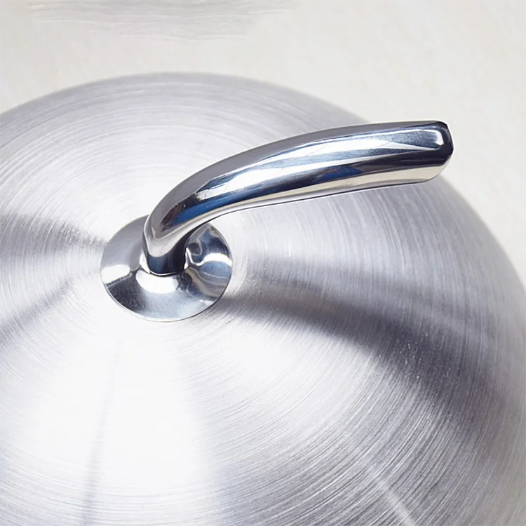 Популярный дизайн купольная крышка из нержавеющей стали для свежих продуктов с ручкой