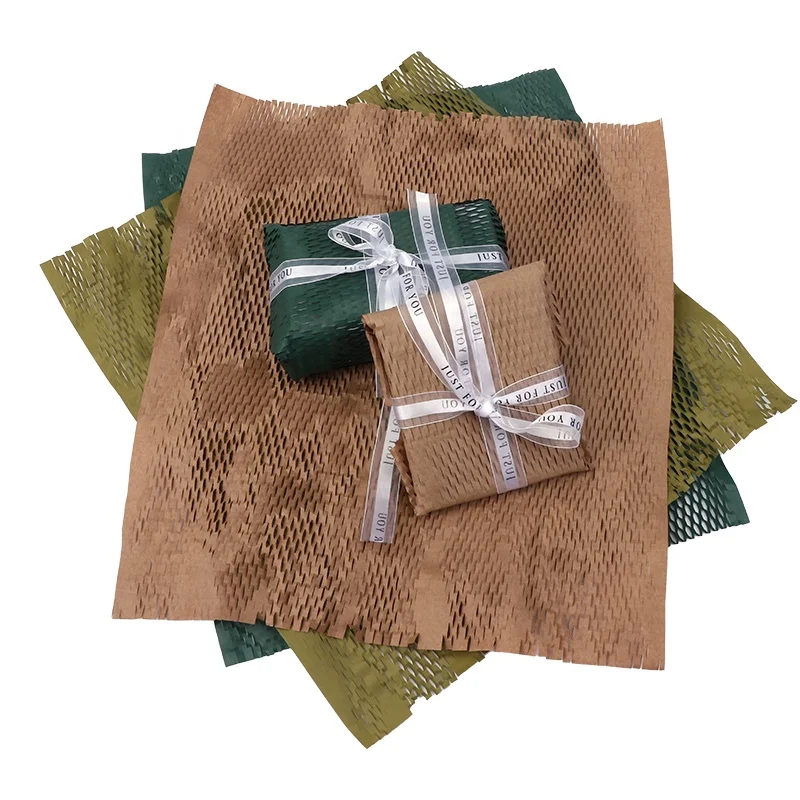 Eco-Friendly Logistics Packaging Material Honeycomb Paper SheetFor Gift Packing