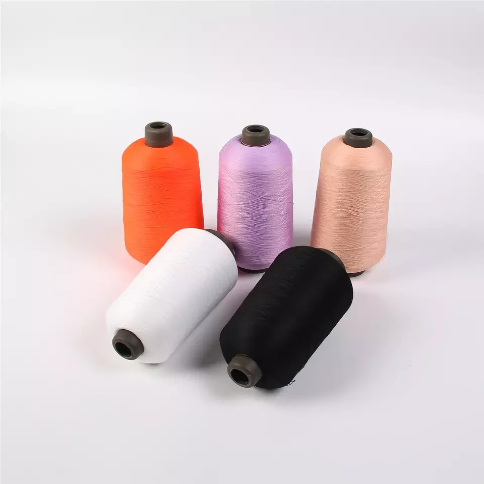 High strength imitation nylon 70D/36F/2 Dacron DTY yarns for knitting hosiery knitting caps