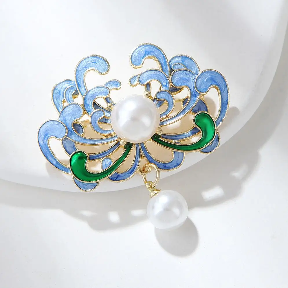 Enamel Pin Rose Large Fashion Jewelry Gold Plated Scarf Woman Handmade Baby Custom Logo Safety Saree Gold And Silver Frog Brooch