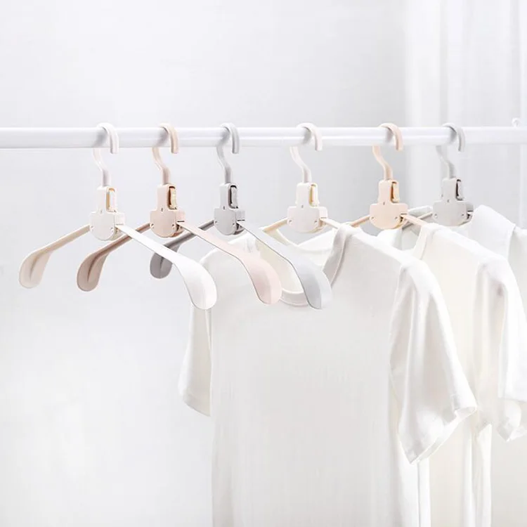 
Amazon eBay hot selling man woman home travel use coat shirt clothes Plastic foldable hanger 