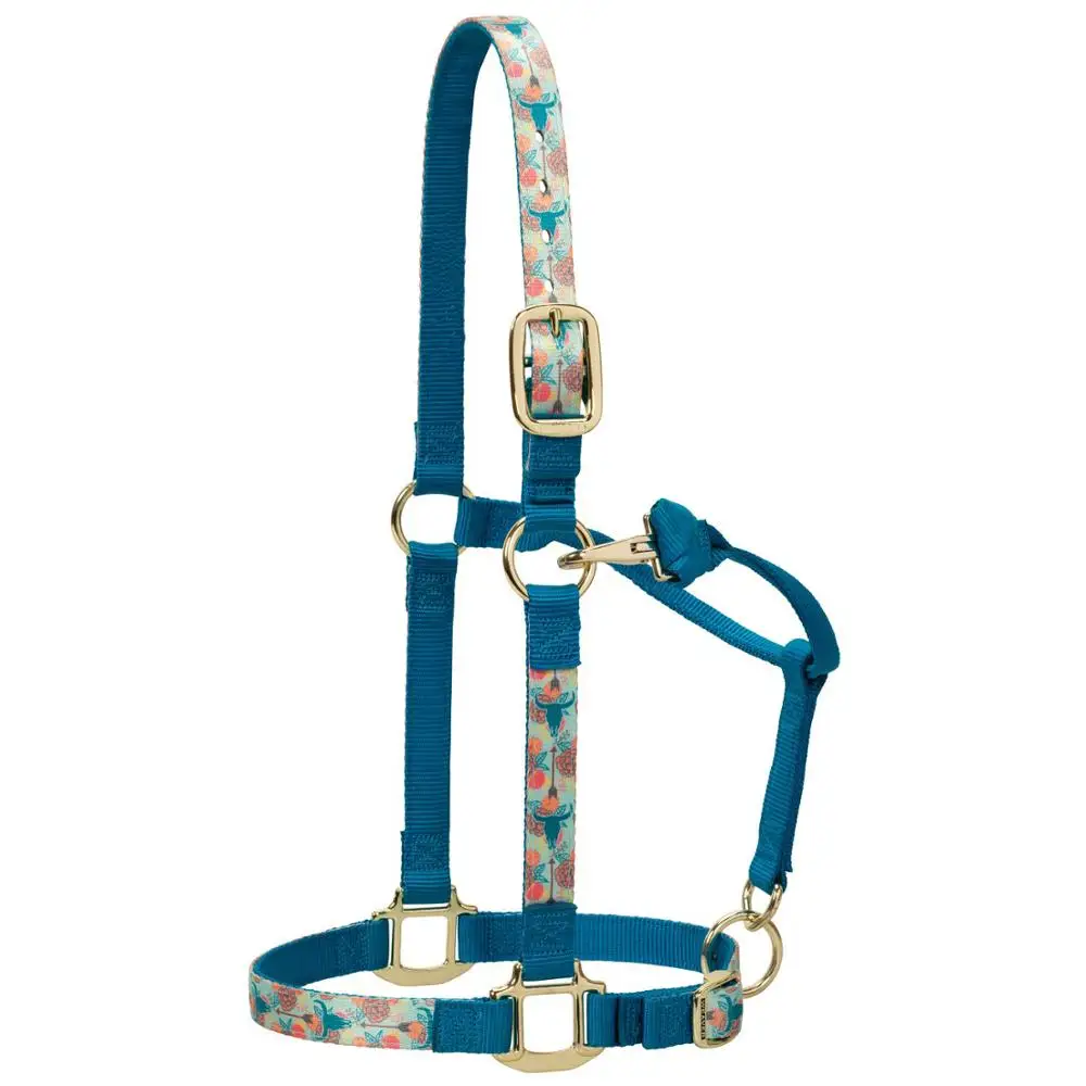  Nylon Design Your Own Colorful Rainbow Horse Halter Heat Transfer