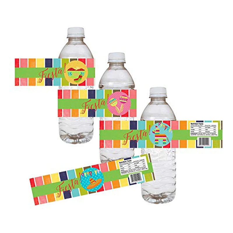 Packaging label Adhesive Paper Sticker Printing Custom Printed Water Bottle label