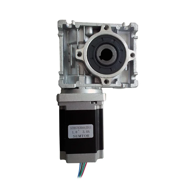 DC 57 stepping motor 2.8N.m brushless dc motor nmrv25 reducer with driver