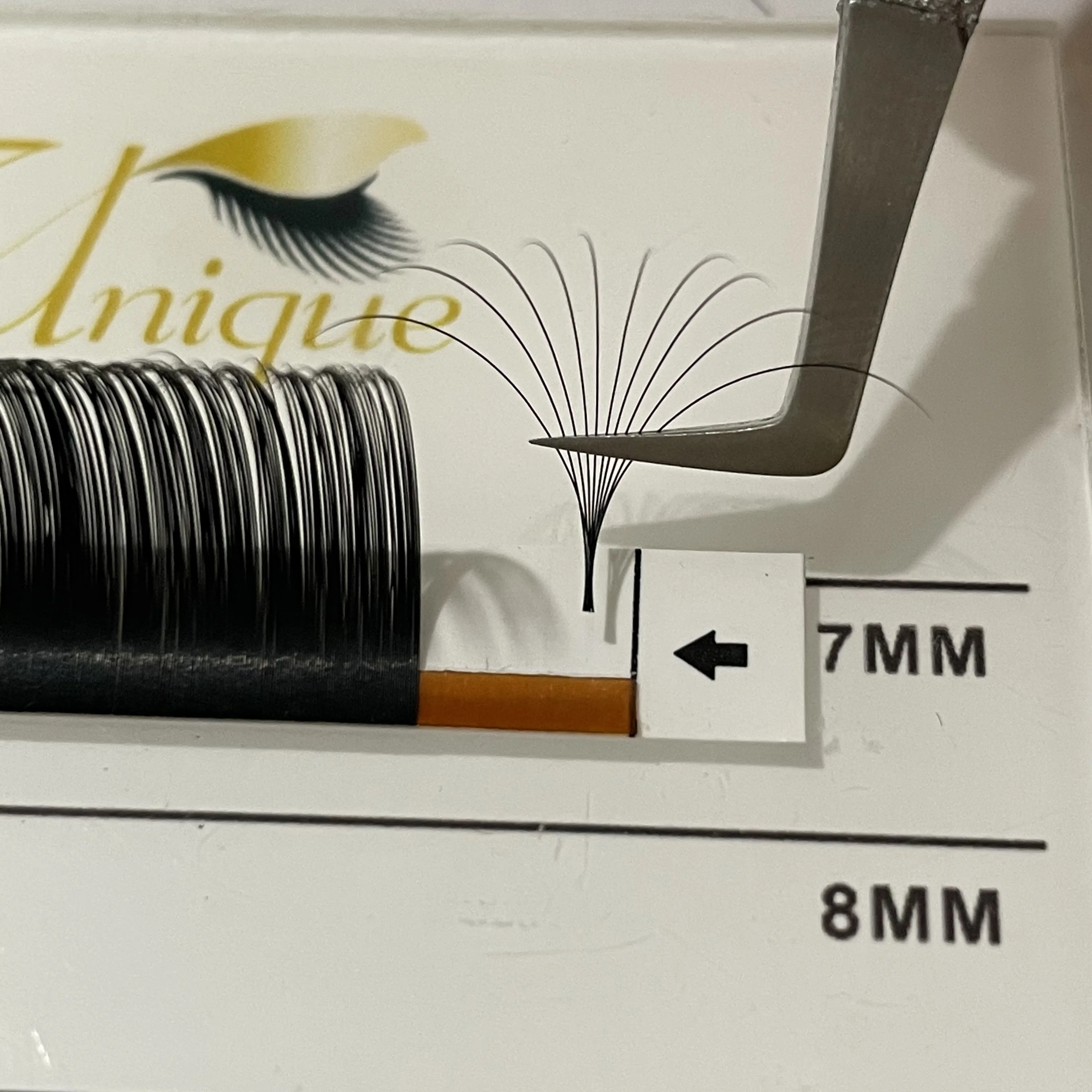 Wholesale Korean PBT False Lashes Individual Matte Black Classic Eyelashes C CC D DD curl