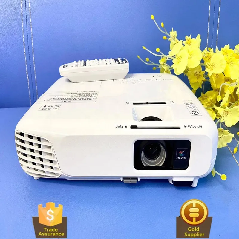 Epsons  Digital Cinema DLP 15000 lumens lasers 7d hologram projector for building projection advertisement