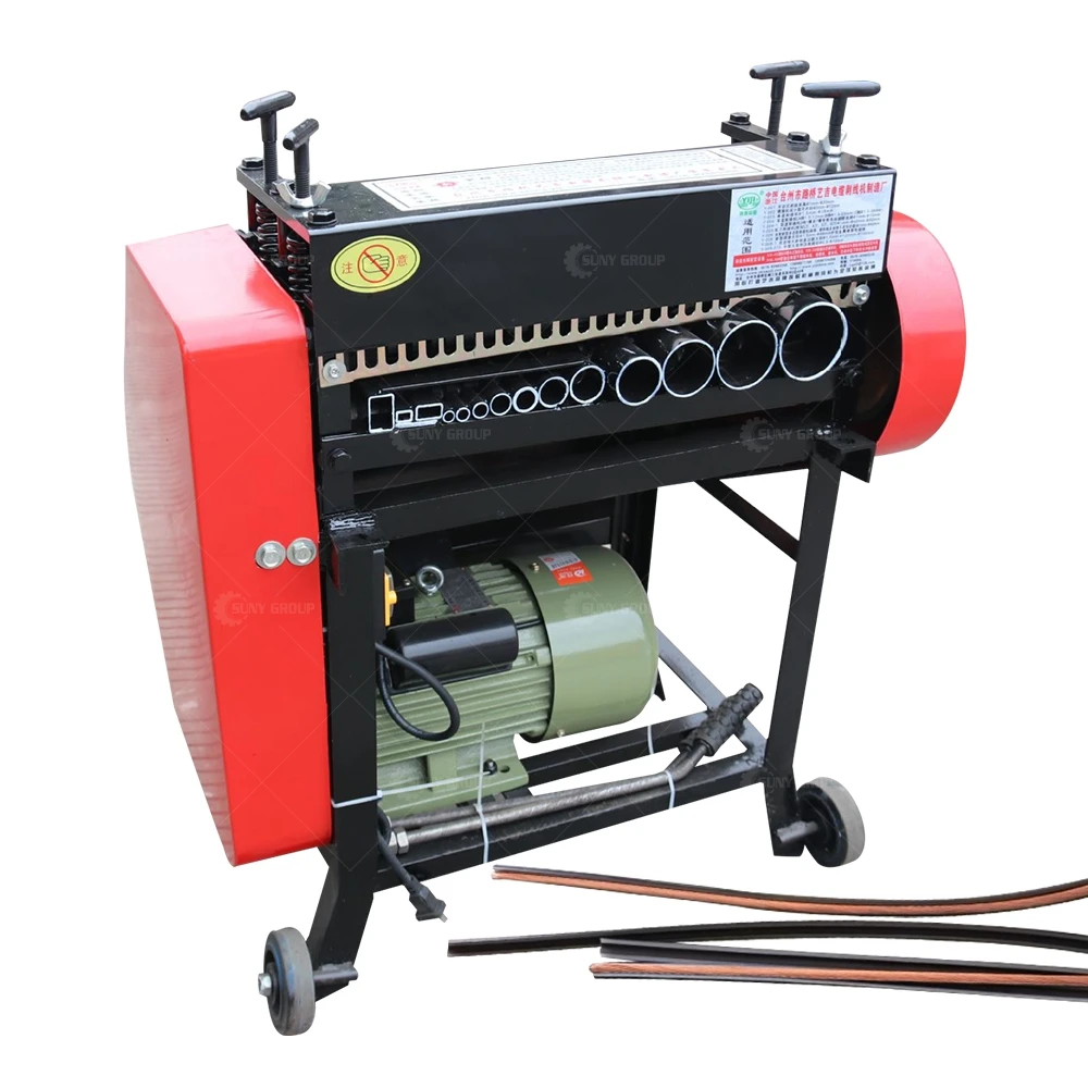 Hot Selling Type Scrap 10-120mm Thin Cable Recycling Machine Cable Wire Stripper Machine