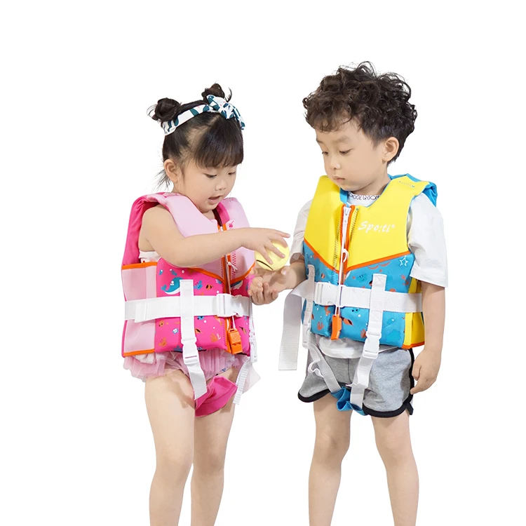 Wholesale EPE Foam Buoyancy Float Vests Swim Jackets Children Water Park Life Vests