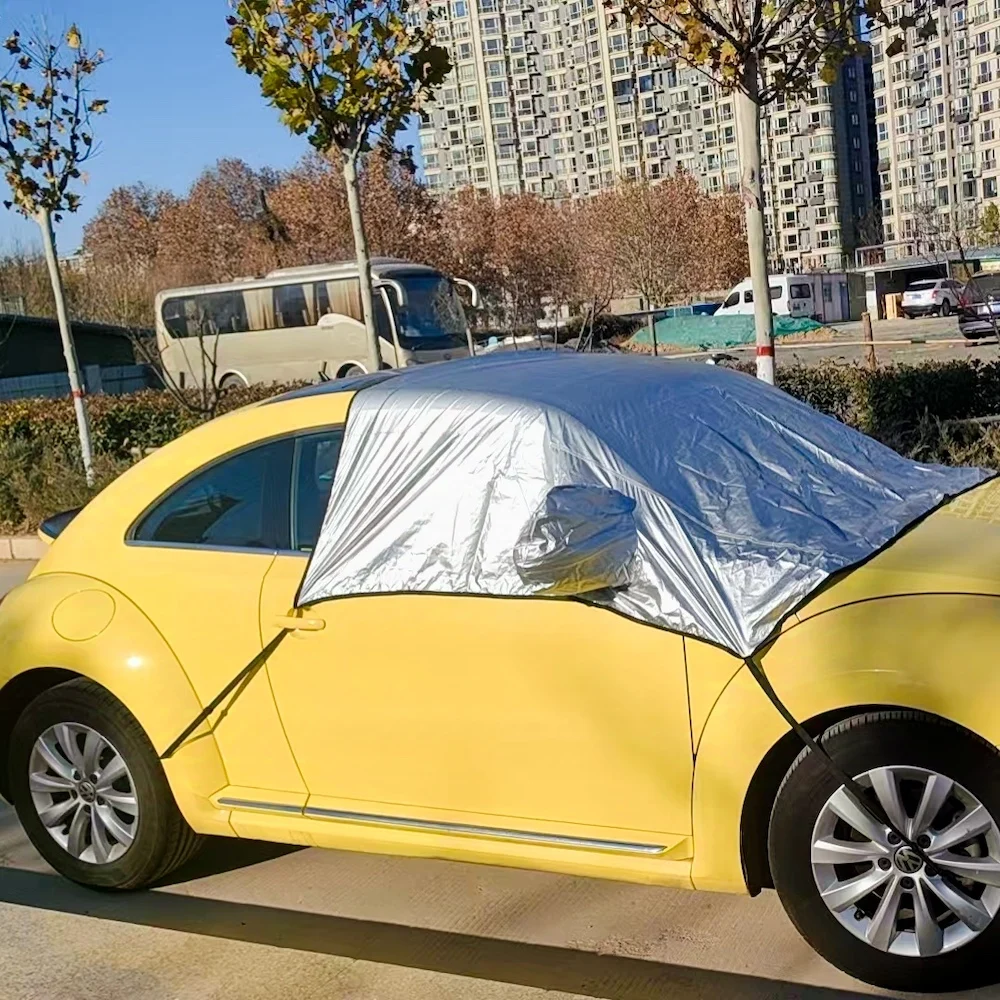 Premium Windshield Snow Cover Weatherproof Front Window Car Sunshade