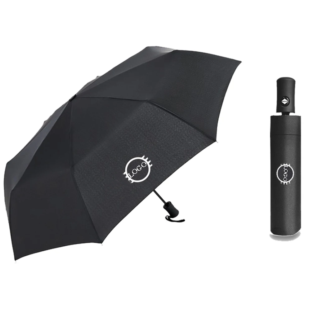 Business Umbrella For Mini Cooper Fully Automatic Customize Car Logo Special Statu Styling Shelterwood Auto Emblem Accessories