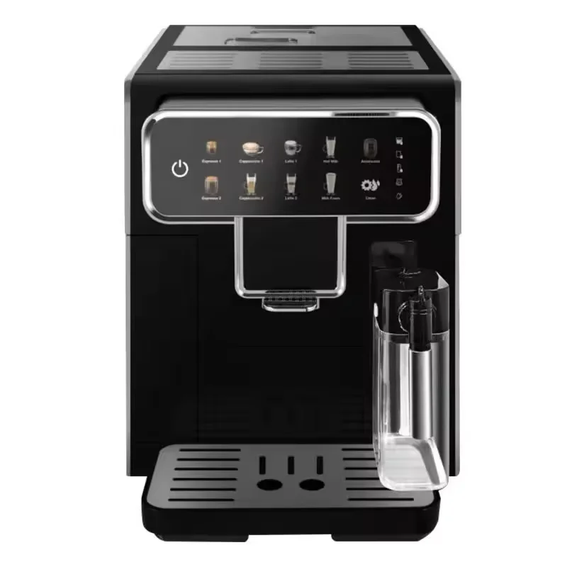 RON-AM7203 electric coffee makers LCD display with milk tank commercial fully automatic Coffee Machine