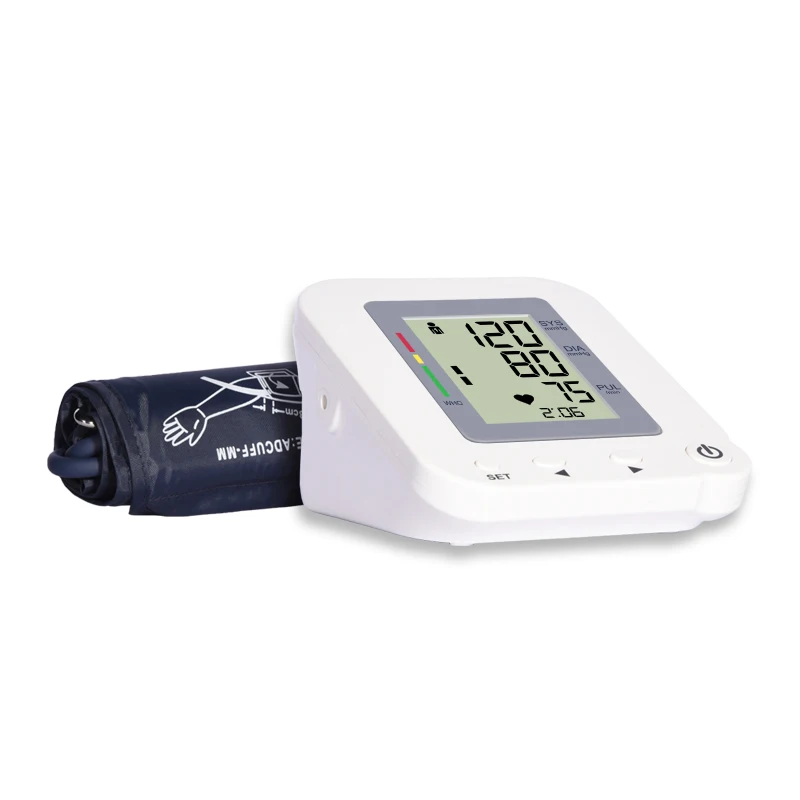 
Digital Upper LED Arm Meter Machine Blood Pressure Monitor Sphygmomanometer With Cuff 
