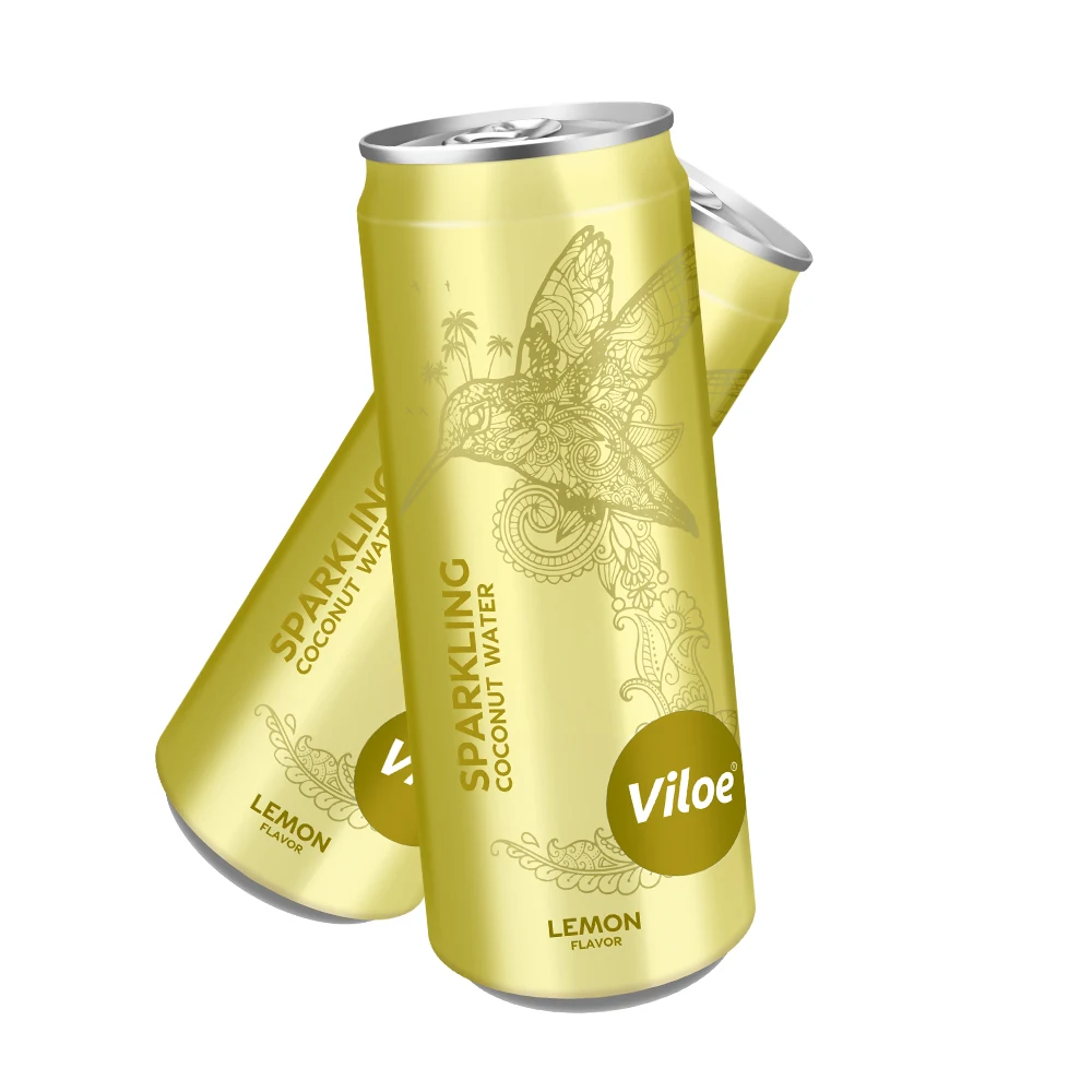 Viloe carbonated soft drink Lemon Juice Sparkling Coconut Water Soda Water