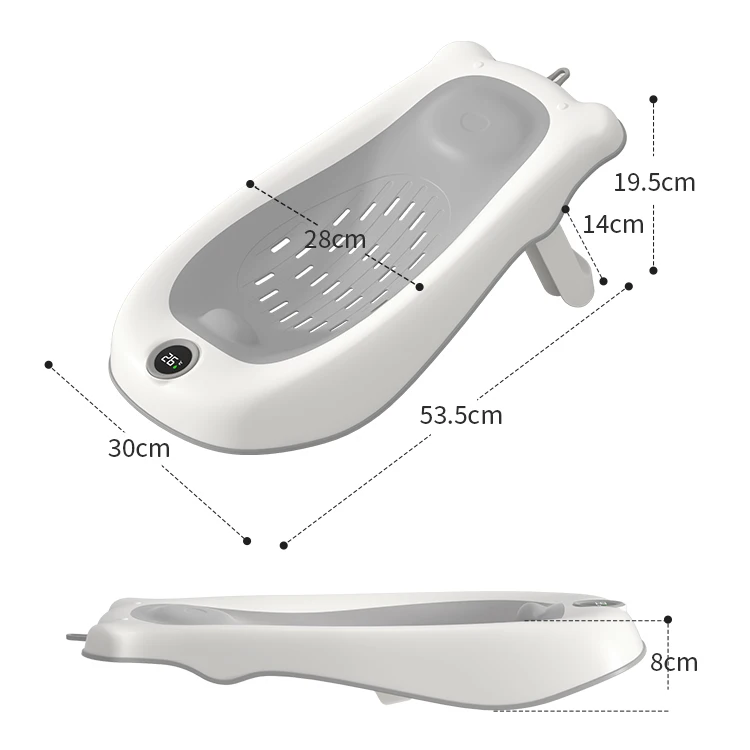 Eco-Friendly TPE Silicone Bath Bed Set Soft Multifunction Newborn Baby Lying Support for Kids Shower Gender-Agnostic