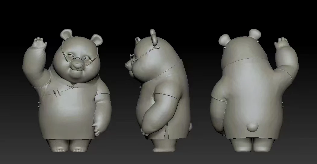 MEIYAN Toys Gifts ZBrush modeling and rendering industrial product design renderings figure IP image 3D modeling freerom order