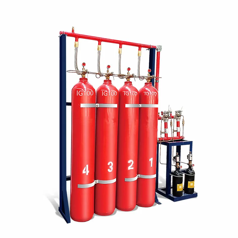 Система пожаротушения IG100 80L/90L противопожарное оборудование с чистым агентом завод в Гуанчжоу
