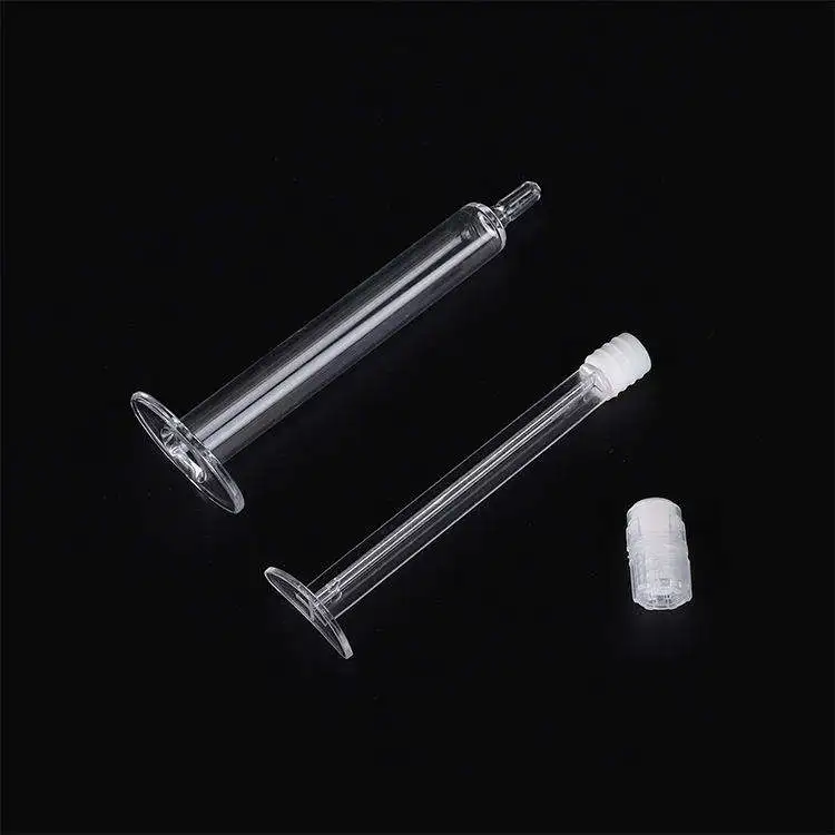 Transparent Plastic Syringe Plastic Packaging Products Airless Bottles For Cosmetology Bottles Airless Pump Bottle