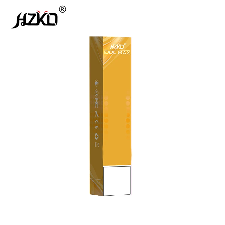 Новейшая оригинальная упаковка HZKO idol max 2000PF для вейпа XXL SHION Plus maxx gunpod MK