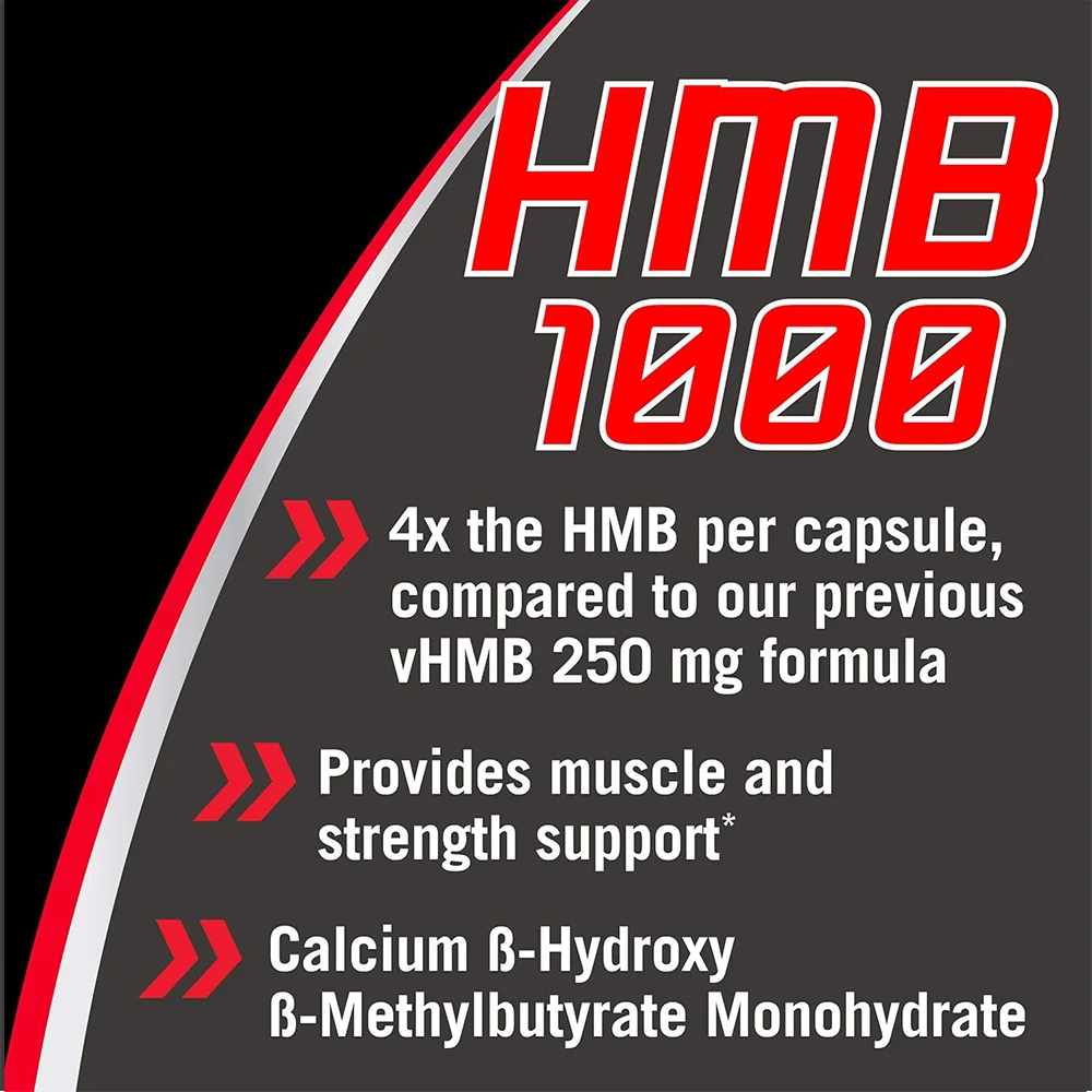 Wholesale Of High-Quality HMB 1000 Diet Supplement Capsules contributes to enhanced muscle mass HMB  Capsules
