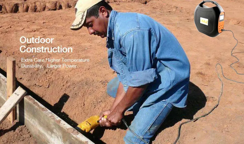 Battery bank UPS power bank 216Wh DC output 12V 18A portable powerbank solar station for outdoor office fishing