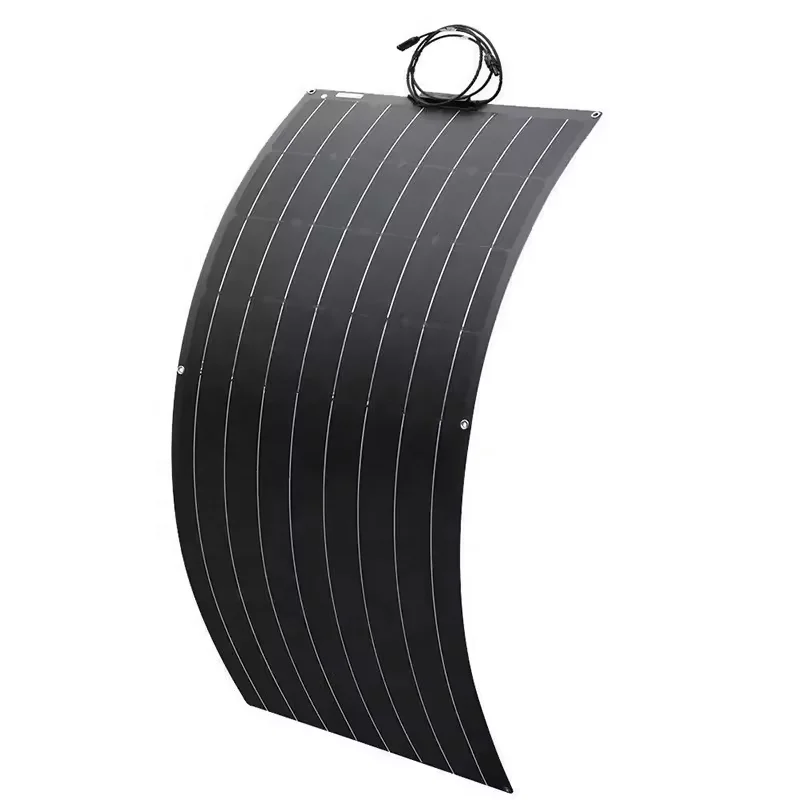 Hot sale wholesale 100W 200W 300W Mono Cells Flexible ETFE Thin Film Solar Panel Foldable Design for RV Boat Use