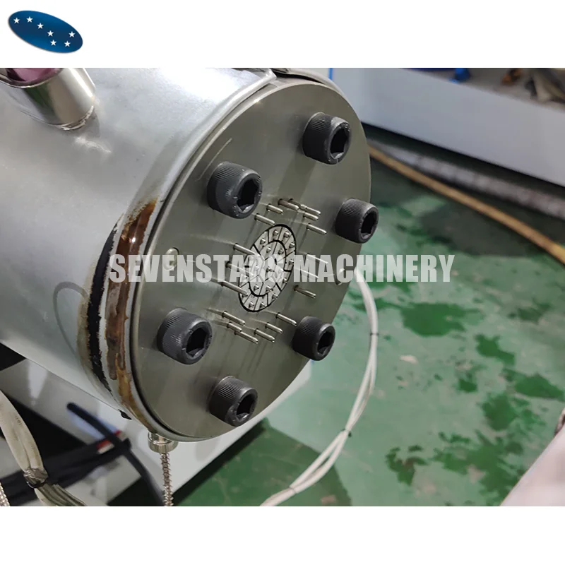 Automatic MBBR carrier media making machine HDPE media filter pipe production line