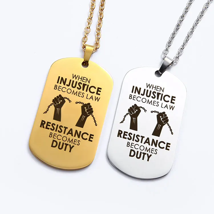 Жетон для собак из нержавеющей стали с логотипом на заказ