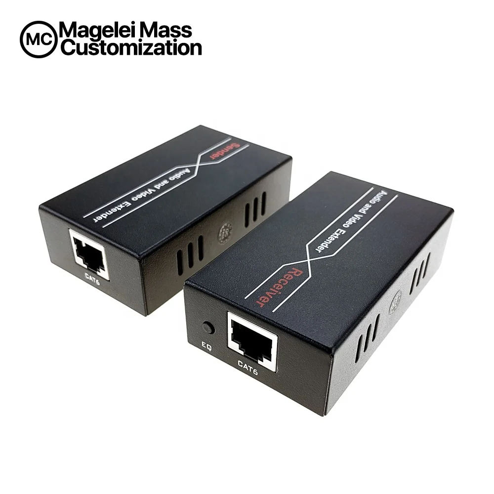 Promotion New OEM HDMI Extender 60m 1080P RJ45 Single Cat5e/6e Ethernet Cable for Other Home Audio Devices Signal Amplifier
