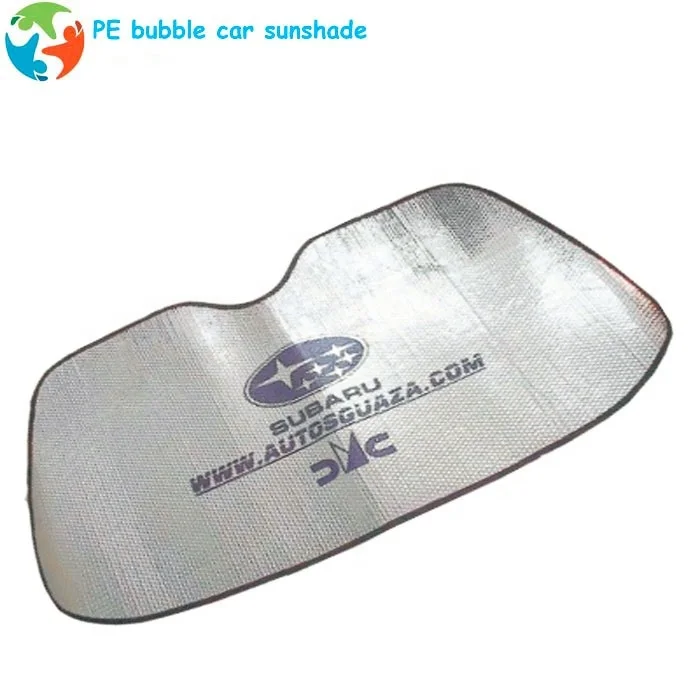 Solar parasol aluminum hot summer PE bubble sunshade car parking sunshade