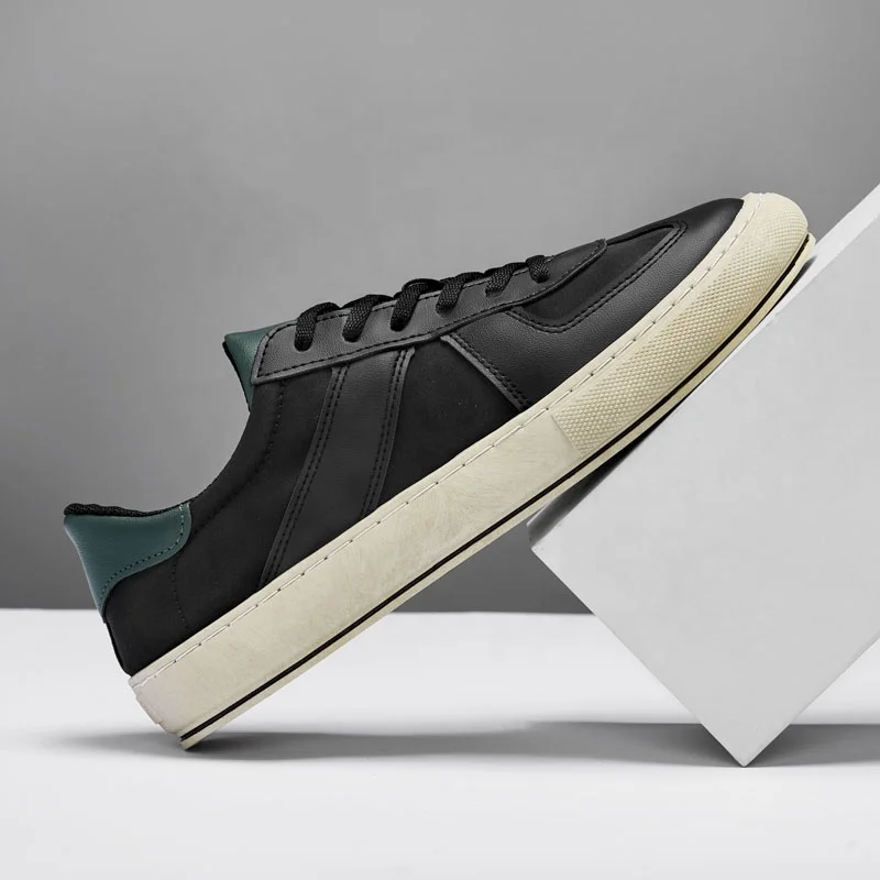 Hot Selling Stylish European Business Casual Men Sneakers Office Executive Walking Waterproof Custom Mens Canvas Casual Shoes