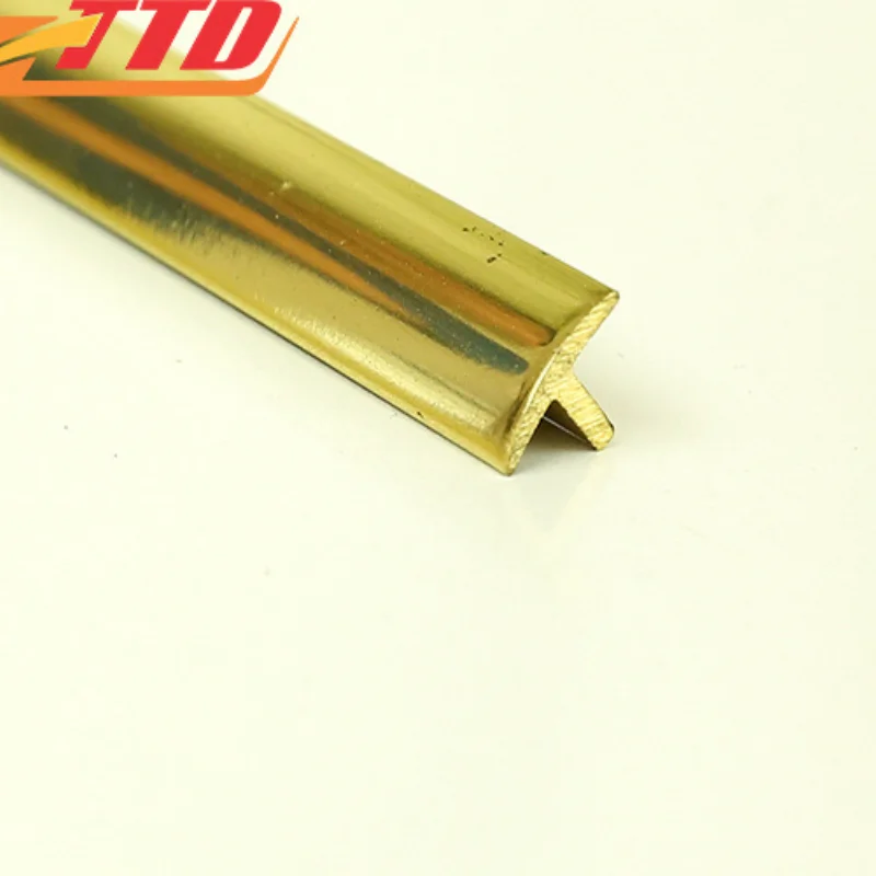 T Shape Brass Rods With Multiple Specifications Copper Round Bar Brass Bar Customized Copper Brass Bronze Factory Technology