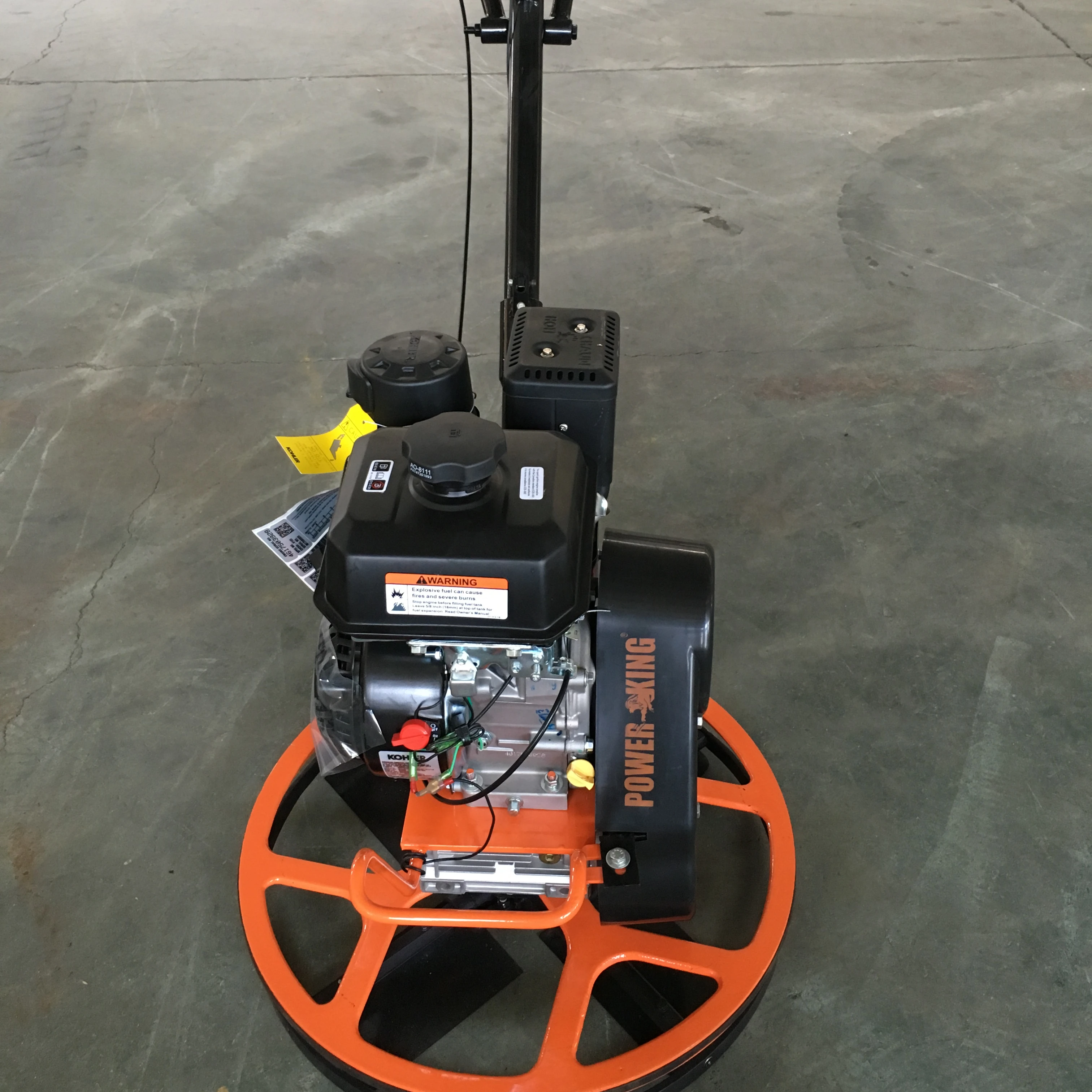 Optional Hook 75Kg Power Trowel Pan Concrete Screed Spraying Machine Concrete Screed power trowel