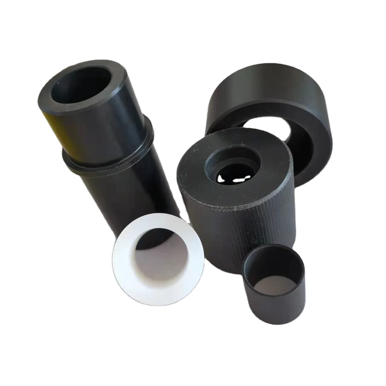 OEM Custom Plastic Nylon POM UHMWPE PTFE shaft Bearing Sleeves pom bushing