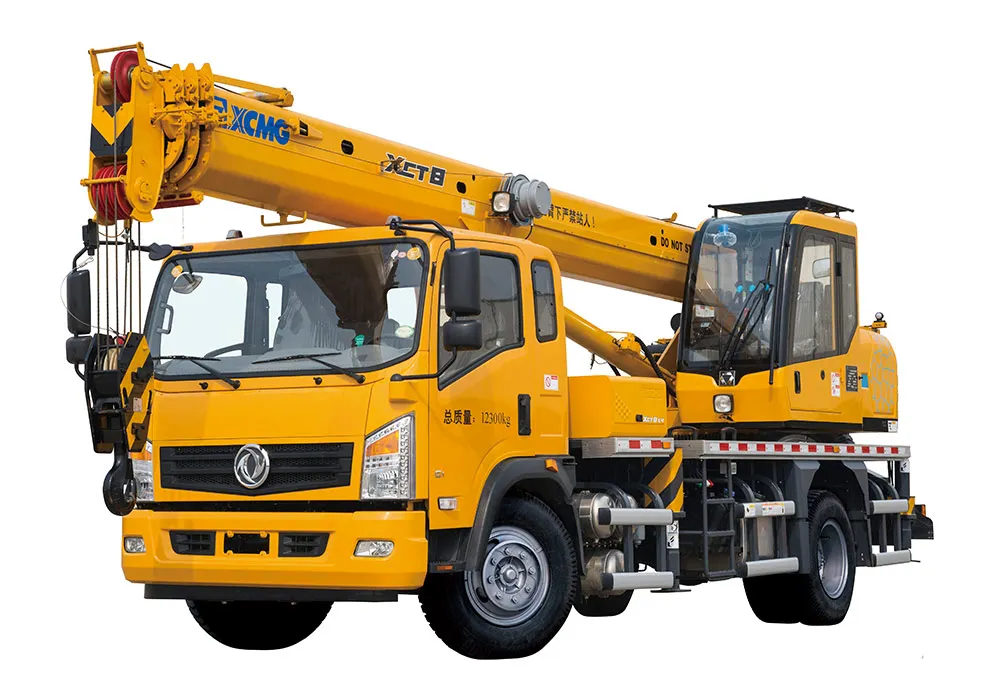 Маленький гидравлический телескопический кран XCM G 8 тонн XCT8L4 для