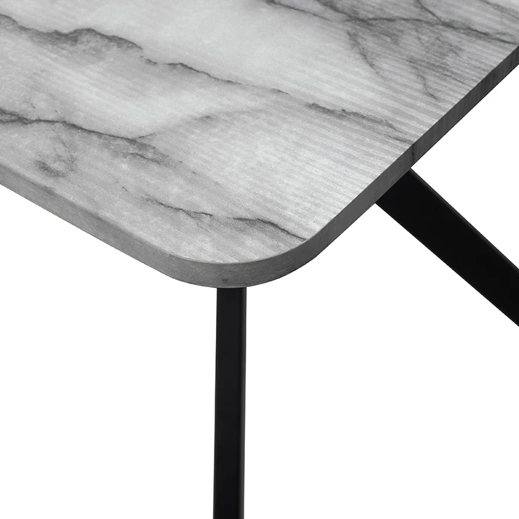 Cheap 6 Chairs Er Dining Room Table Set Modern Classic 8 Seater Luxury Glass Dining Table Set