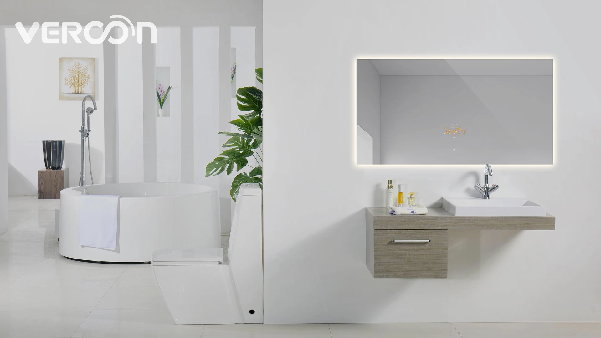 Vercon 2024 developed touch screen Sell well High cost performance smart mirror smart mirror magic intelligent mirrors with wifi